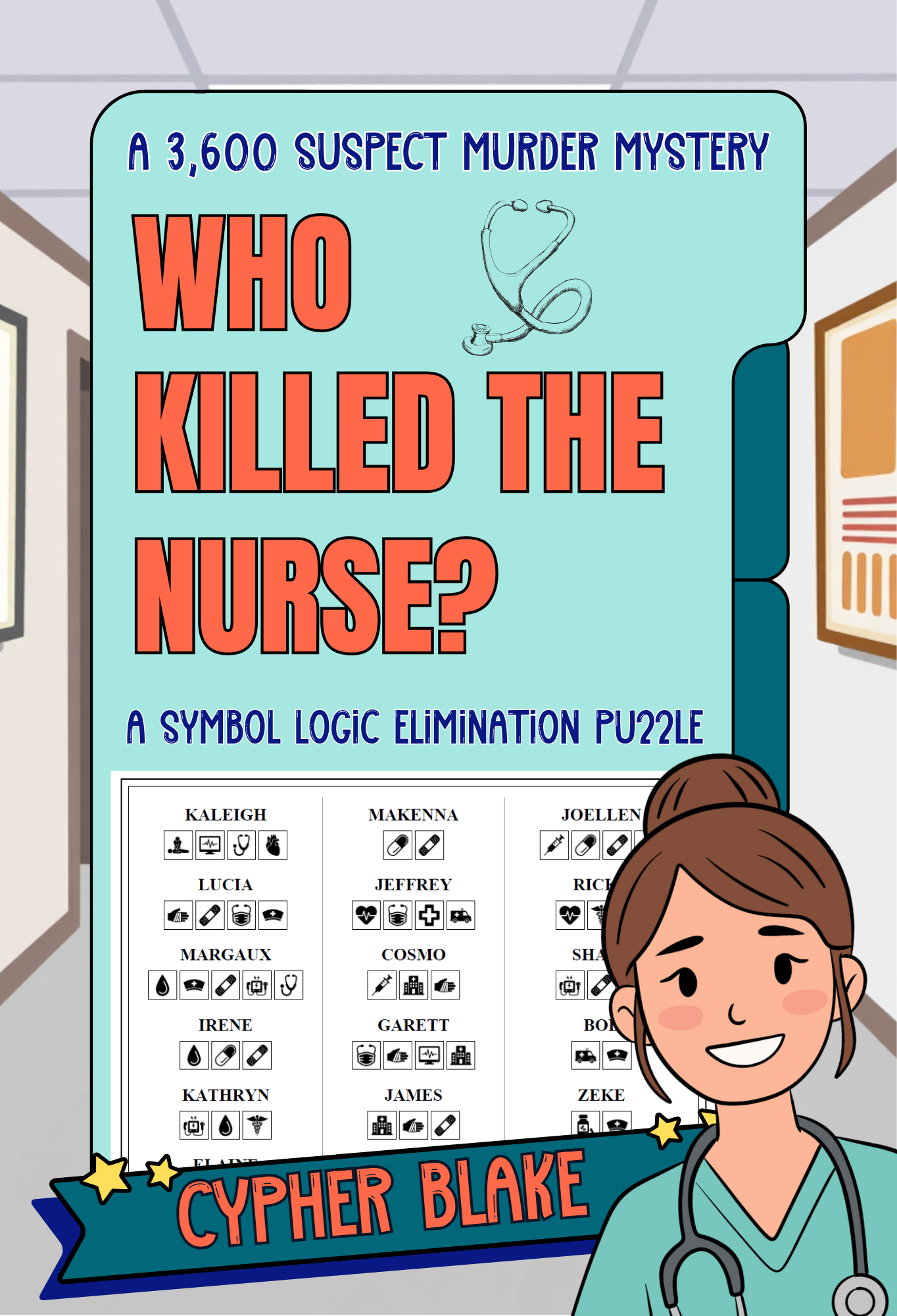 Who Killed the Nurse Book