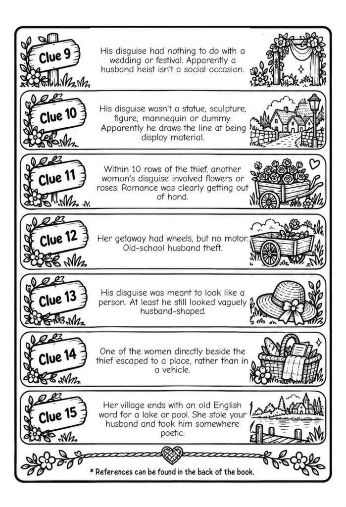 Clue Page 2 Wheres my Woven Husband